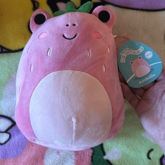 Adabelle the strawberry frog squishmallow NWT - Picture 1 of 5